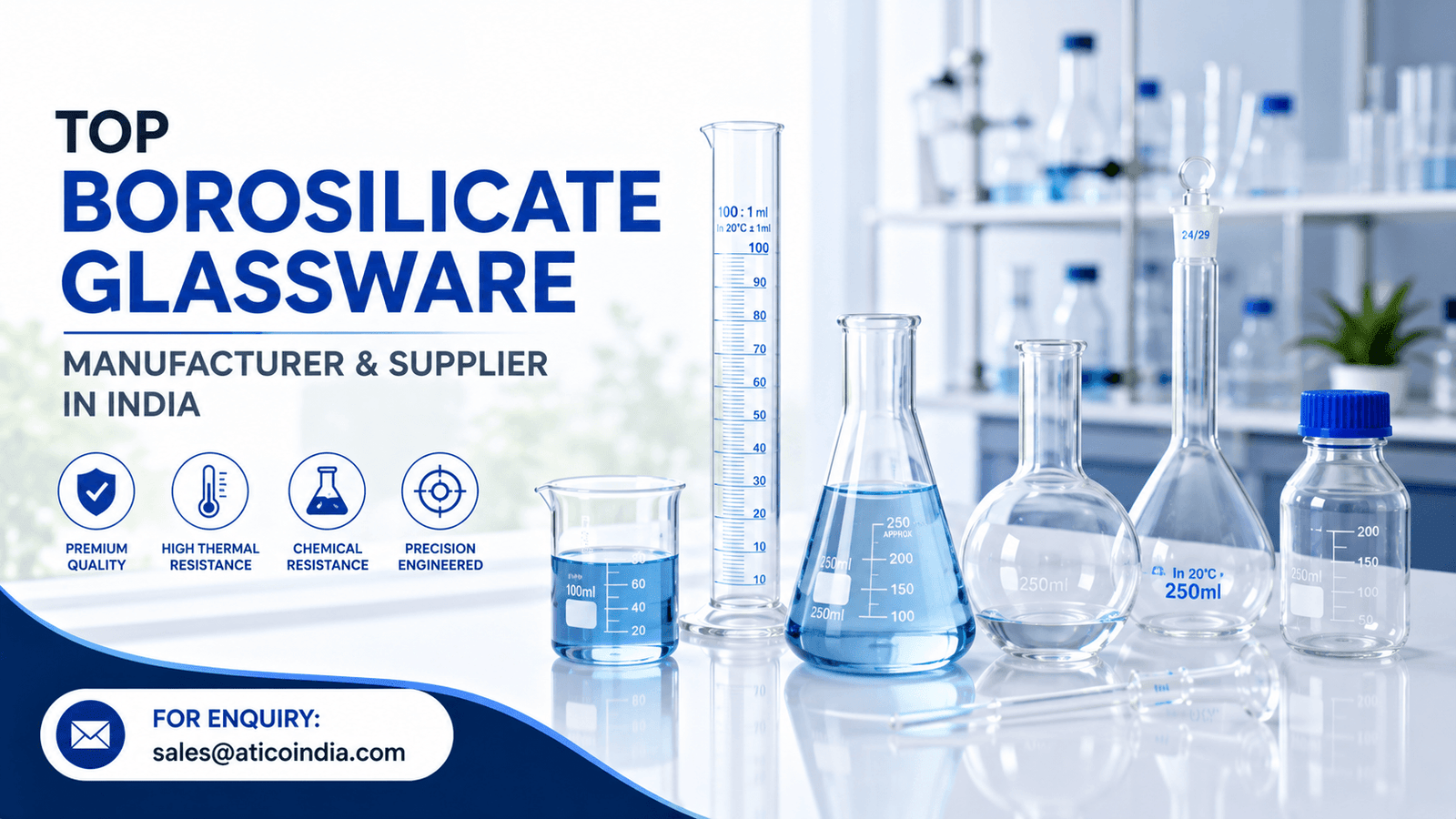 Borosilicate Glassware Manufacturer