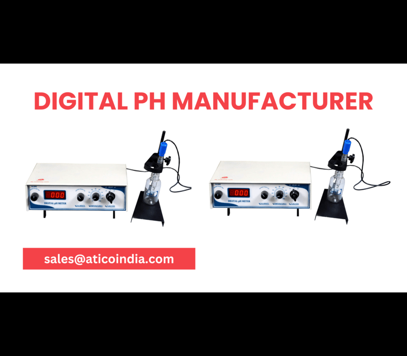 Digital PH Meter Manufacturer, Supplier & Exporter - Atico India